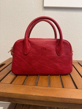 Portland Leather Chili Red Large Grace Doctor Bag